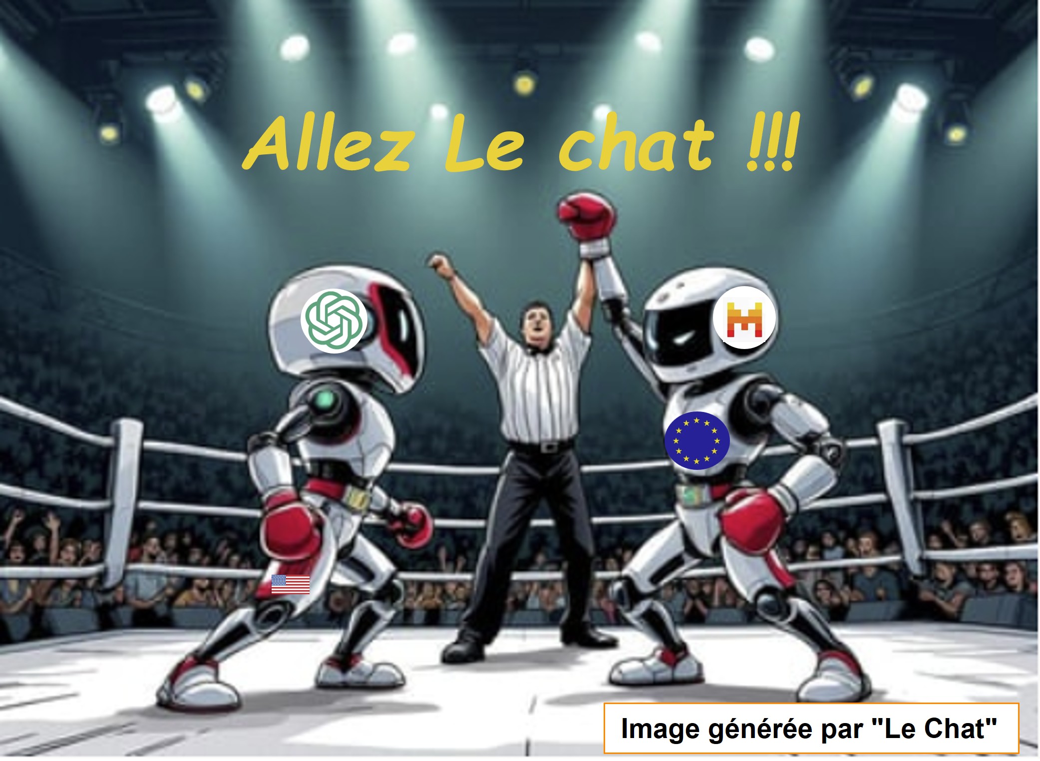 Bataille entre MISTRAL ai et OPEN ai